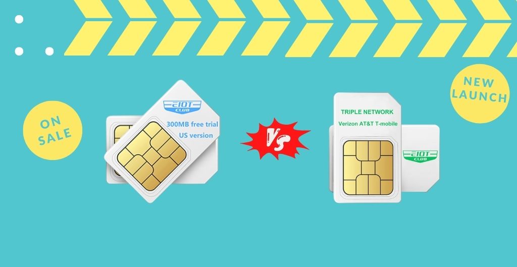 Triple-play SIM card Vs Double network SIM card