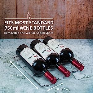 Schmecke wine cooler fits 750ml bottle