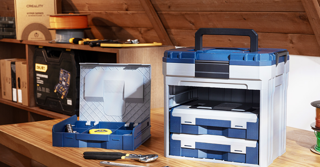 Creality 3D printed Storage Box
