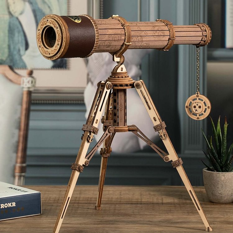 ROKR Monocular Telescope 3D Wooden Puzzle ST004 | Robotime Online