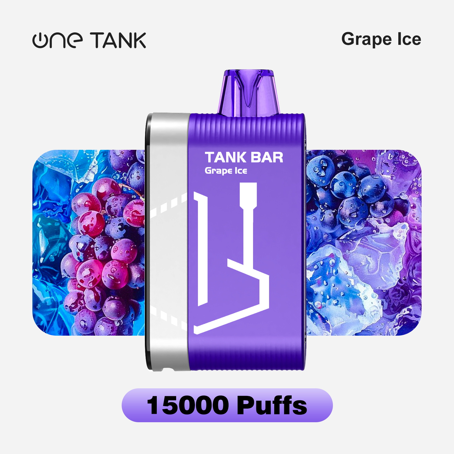 Grape lce flavour tank bar Lite New large screen electronic cigarettes