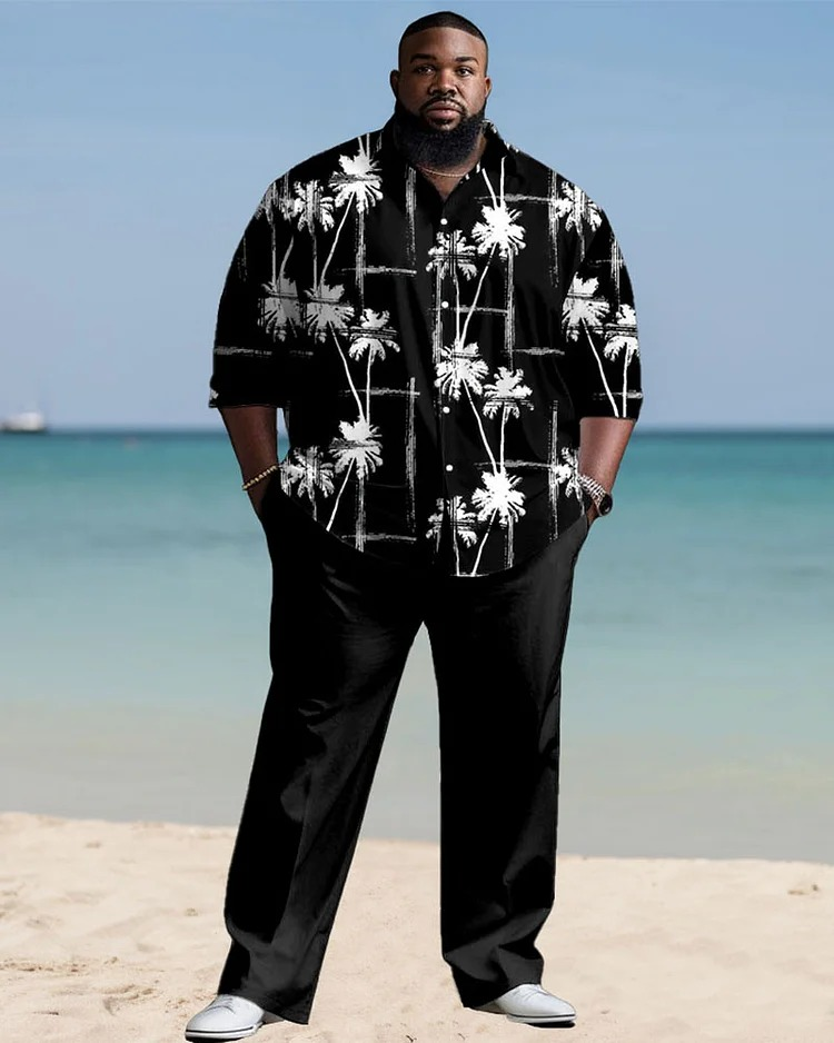 big and tall Hawaiian shirts