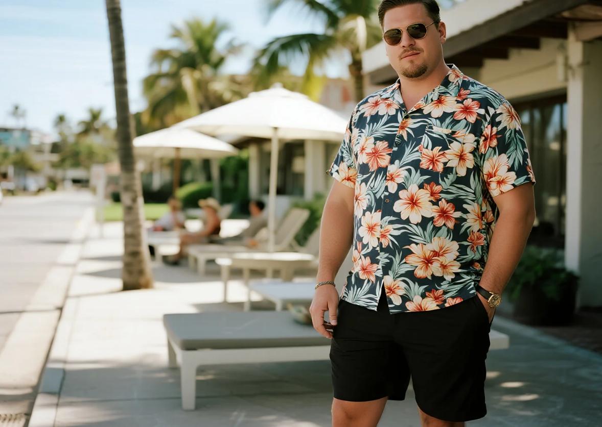 big men's local Hawaiian shirts