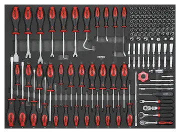 Screwdriver & 1/4'' Bit socket set, SFS141-pcs redirect to product page