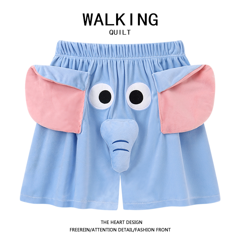 Ugly fish pink elephant snot piggy Dumbo pajama shorts