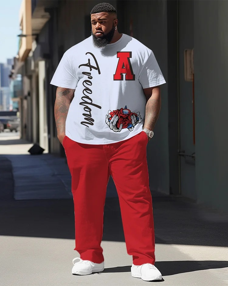 plus-size men's streetwear