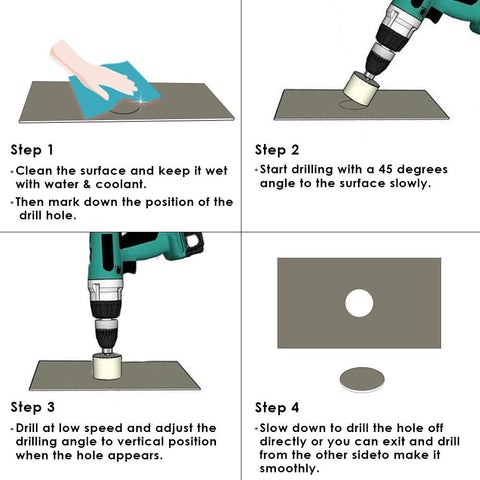 Diamond Hole Drill Bit Set (1)