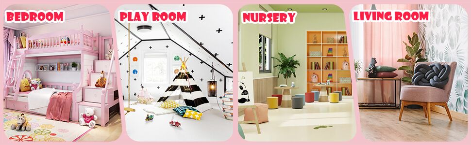 toddler furniture for kids play room, bedroom, nursery, living room