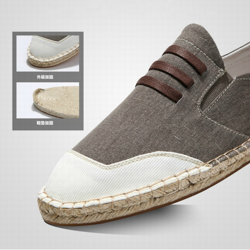 linen shoes men's