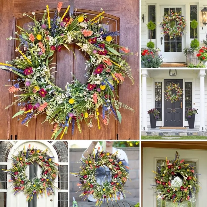 [🔥Last Day 50%OFF💐]Texas Wildflower wreath