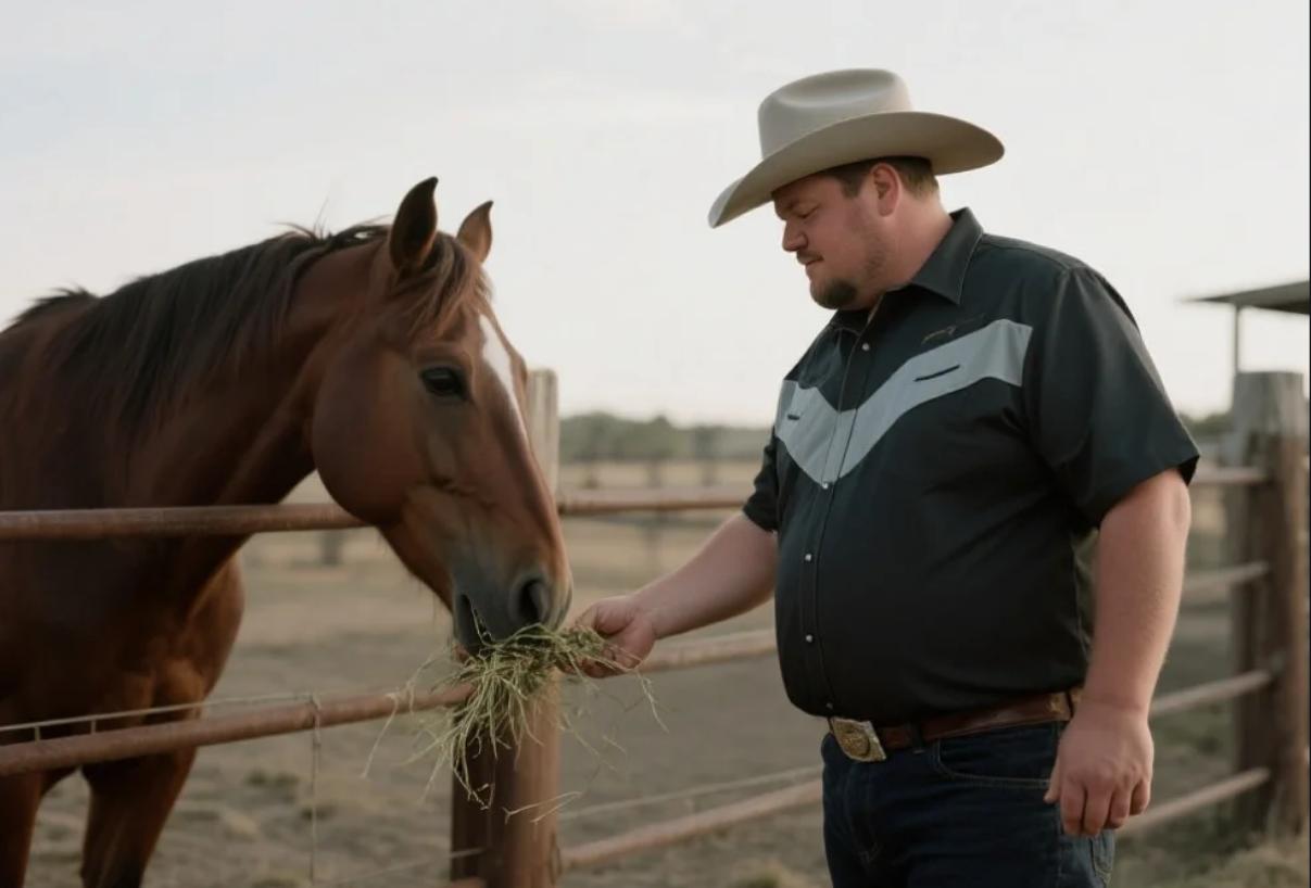 casual big men's cowboy clothes