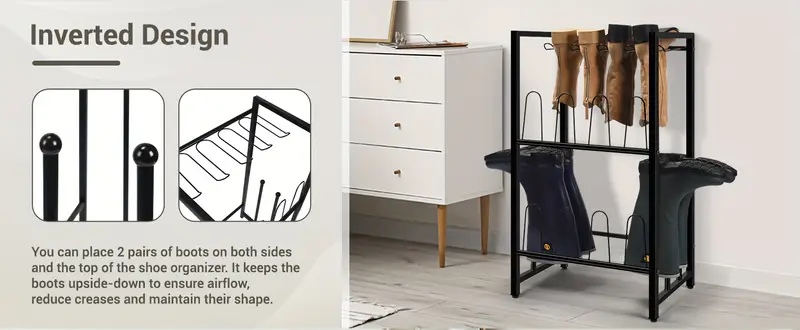 shoe rack storage rack details 3