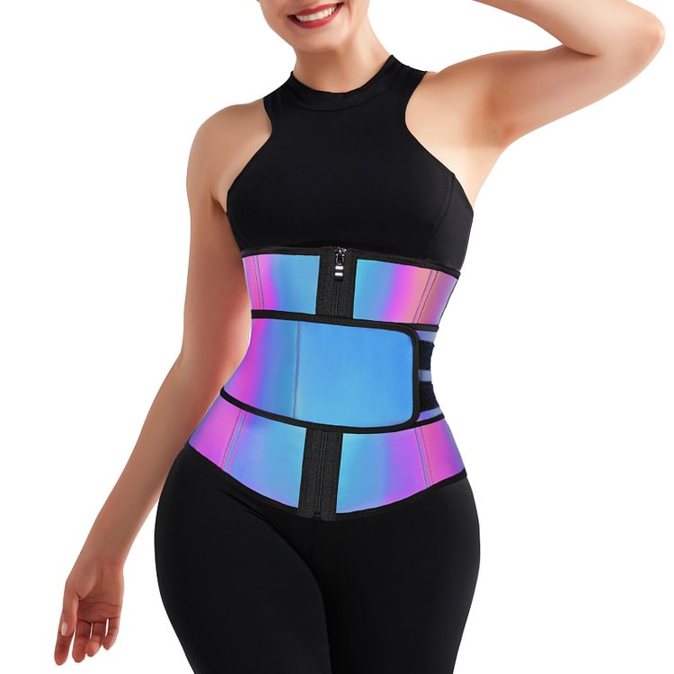 Wholesale Reflective Waist Trainer Underbust Neoprene Waist Trimmer Belt