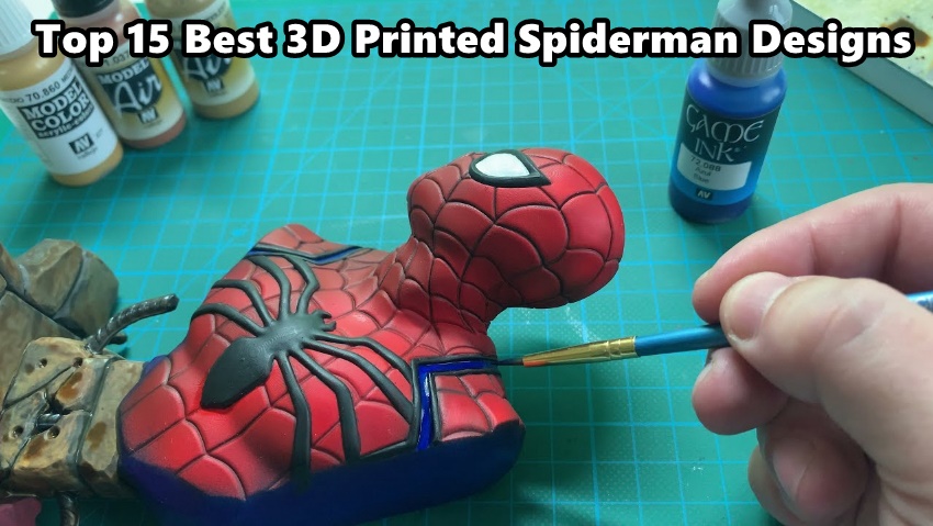 spiderman 3d print