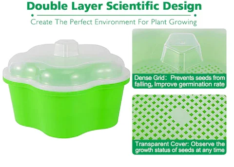 Bean sprout planting tray