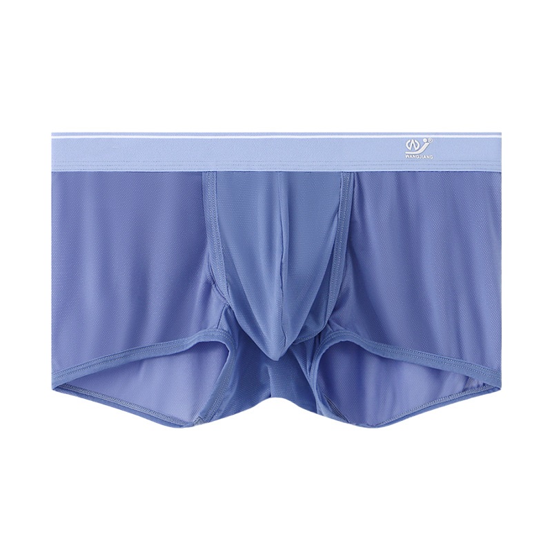 Men's Sexy Ice Silk Ultra-Thin Breathable Boxer Briefs
