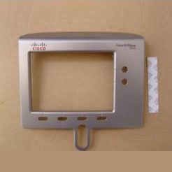 Cisco 7942 Silver Bezel plate around LCD  with new Logo