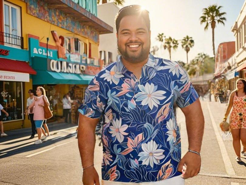 big and tall Hawaiian shirts