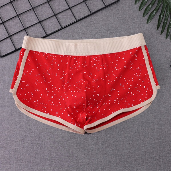 Men's Personality Fashion Starry Sky Cotton Boxer Briefs
