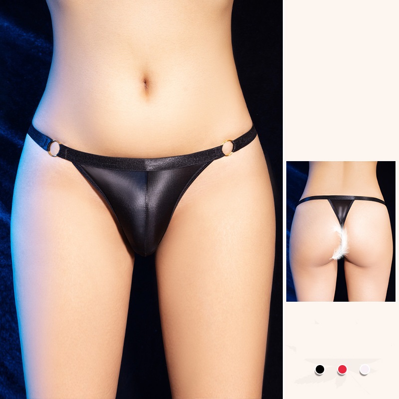 Men's T-pants Low-rise Sexy High-elastic Thong