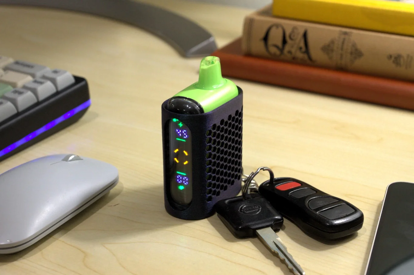 VAPESCHILL custom titanium metal protective case