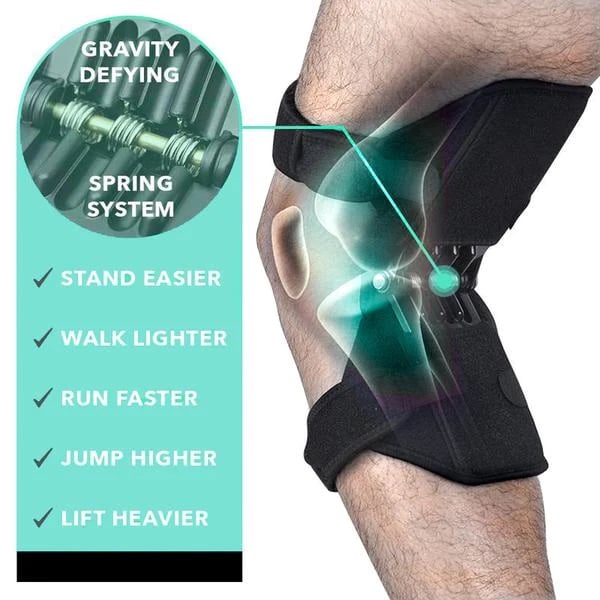 Tegooe Power Knee Joint Support Brace with Spring System