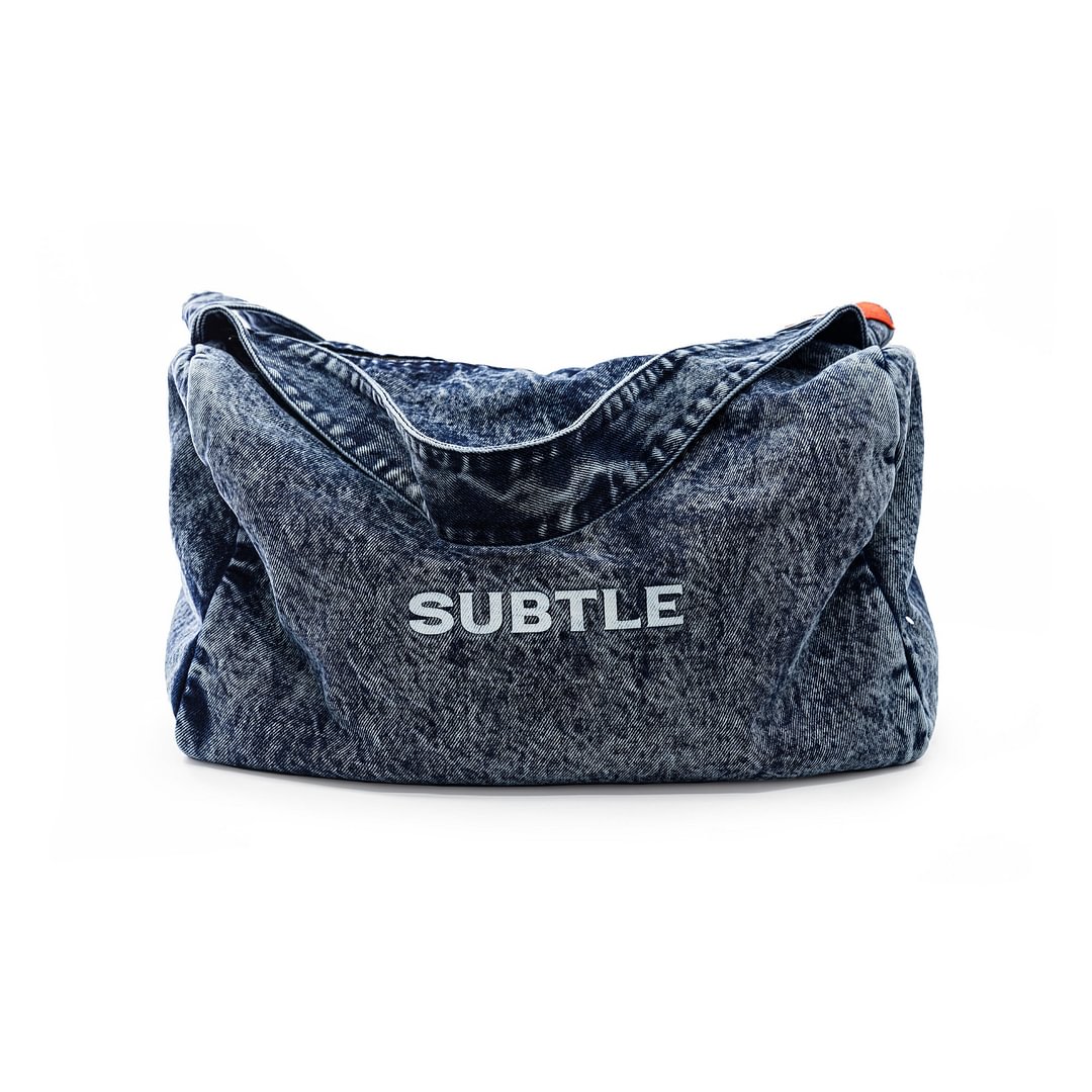 RAWMAD(E) Denim Traveler Duffel BERRY BLUE