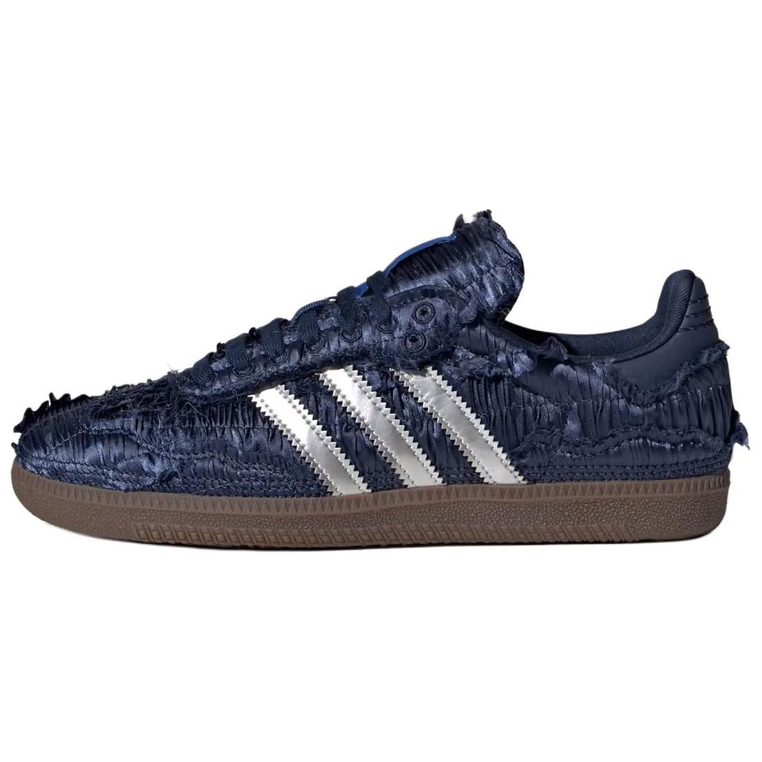 あかりCaroline Hu x adidas Samba OG Adidas Caroline Hu X Adidas Samba Og Satin Pack Dark Blue Womens