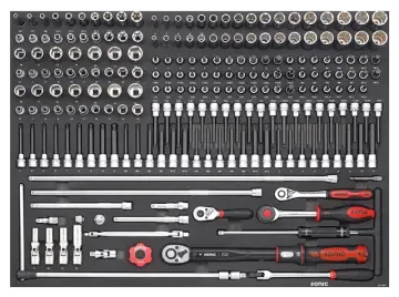 Combo Set 3/8'', SFS 218 Pieces (Heavy Duty) Redirect to product page