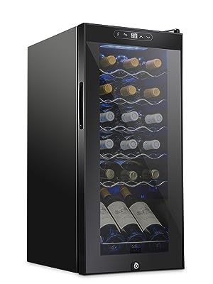 Schmecke 18 bottle wine cooler with lock