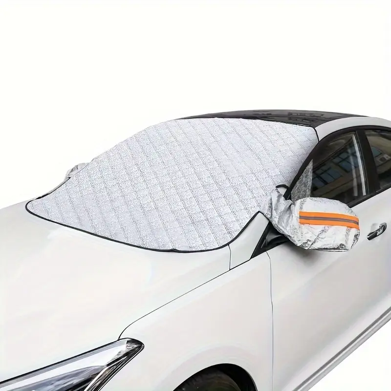 1pc microfiber car sunshade waterproof and dustproof   insulation winter snowproof car supplies anti uv protection car cover for   models details 2