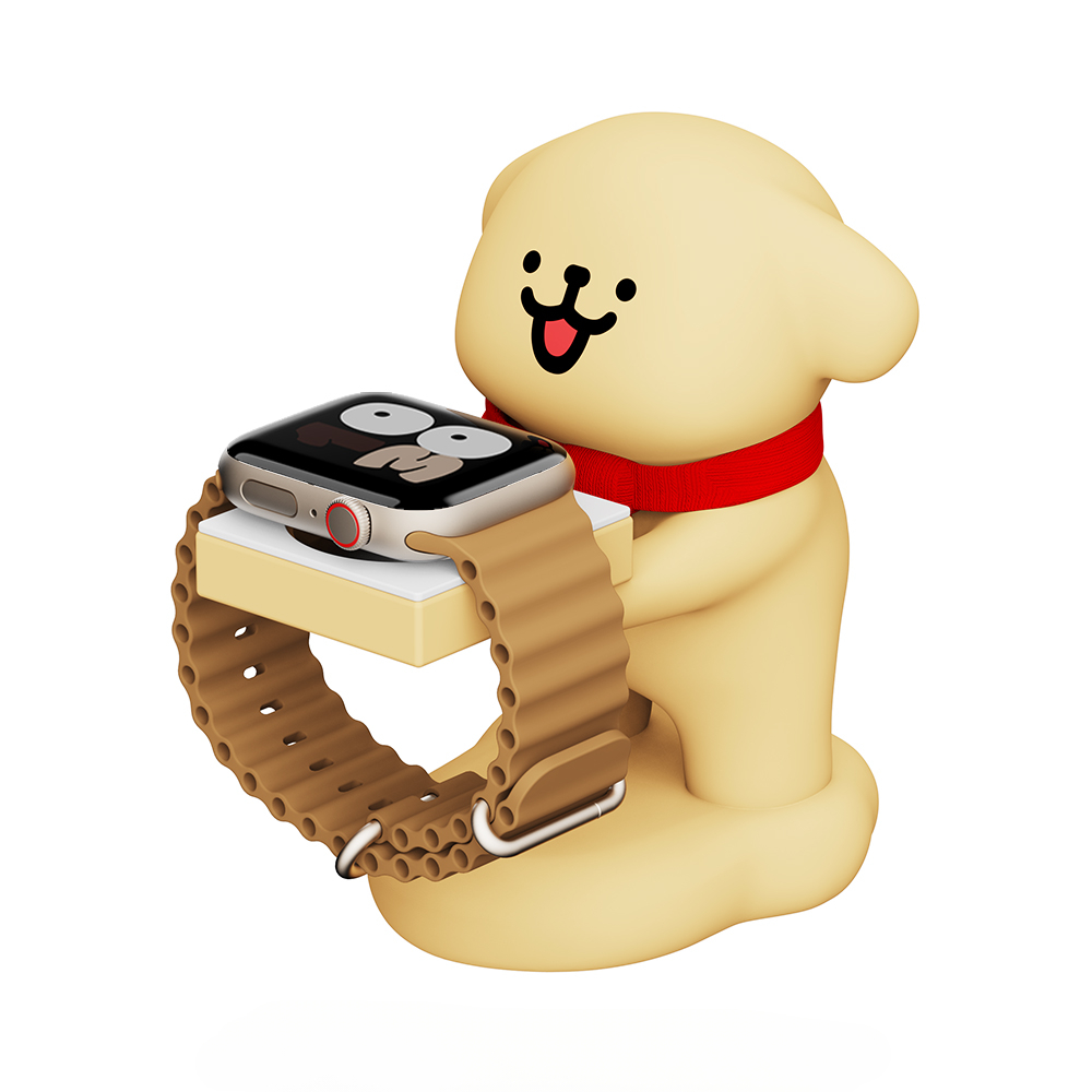 線條小狗 手錶充電器支架底座-ZUIHANG SHOP