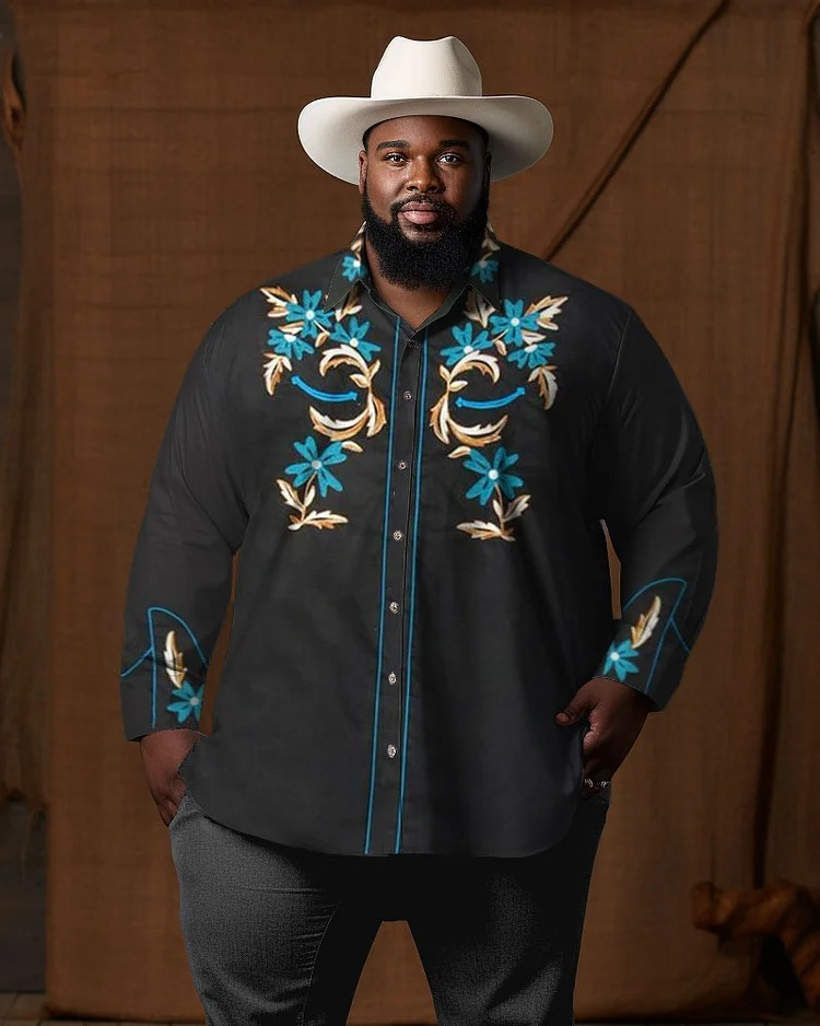 big and tall western shirts