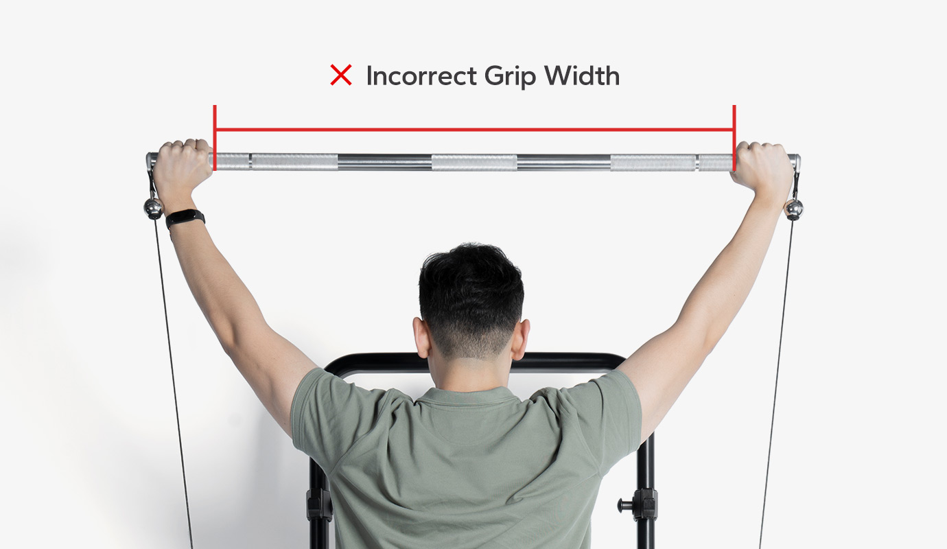  Incorrect Grip Width