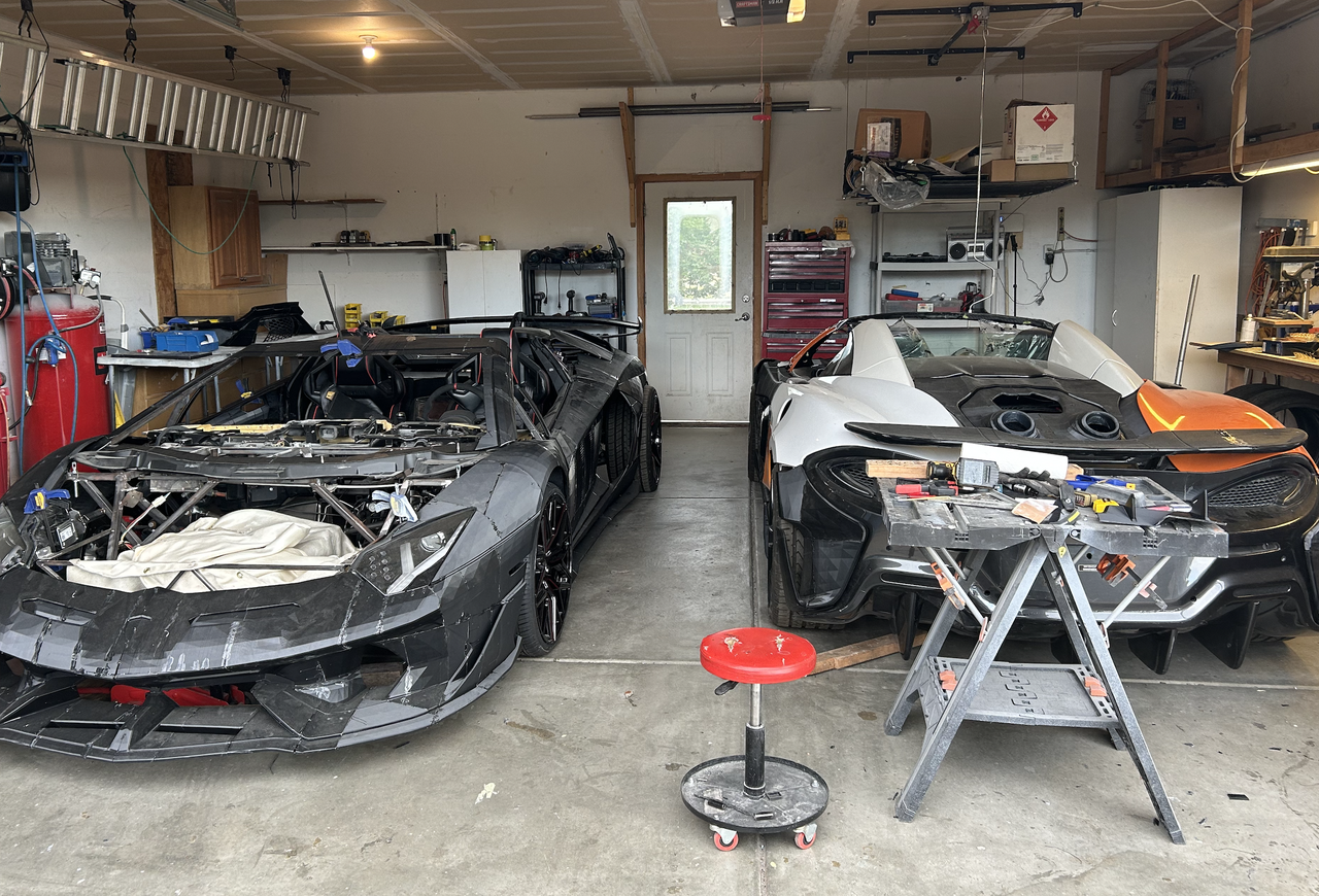Sterling's Lamborghini Garage