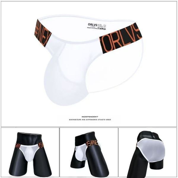 Low Waist Sexy Breathable Comfort High Slit Men's Briefs