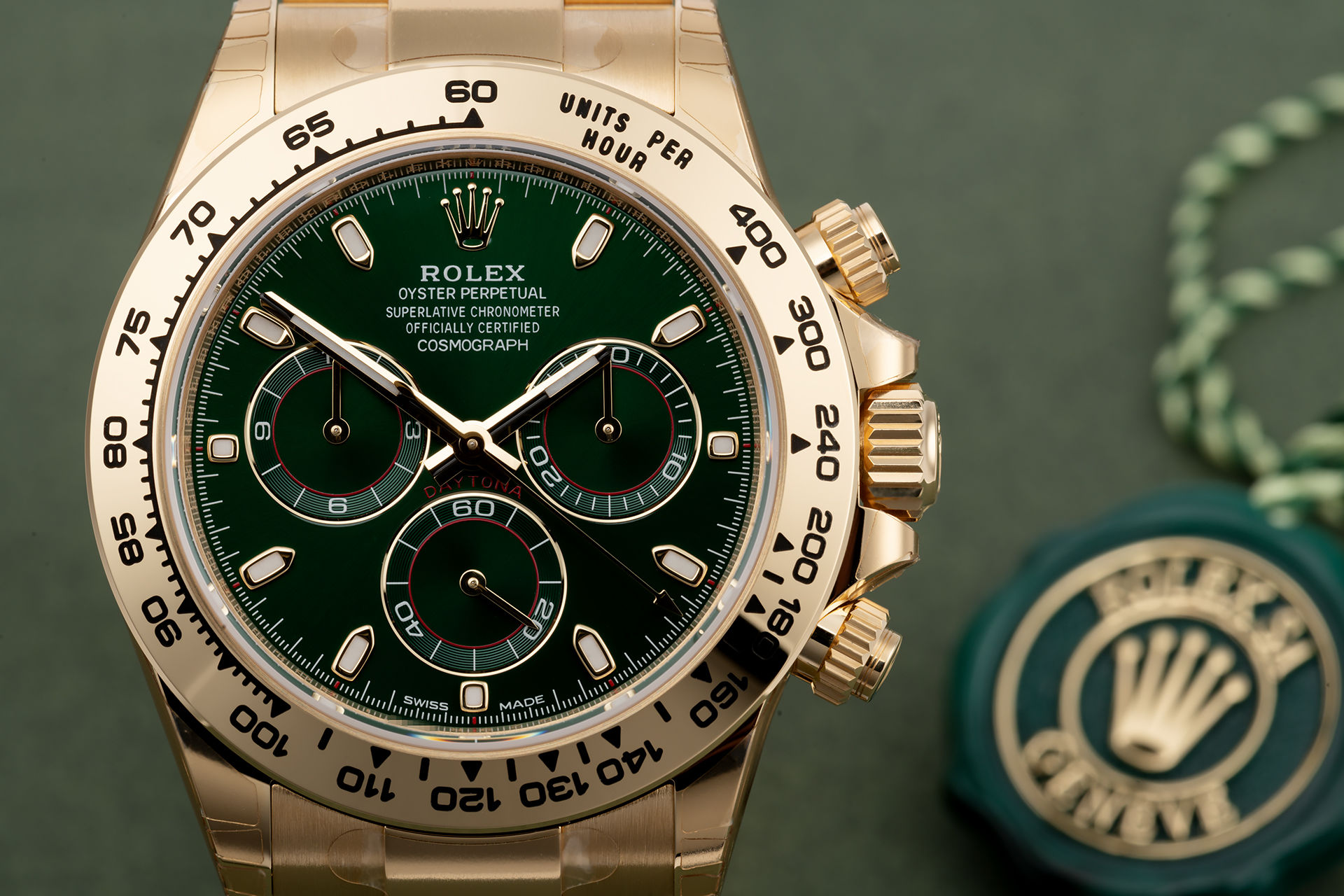 ref 116508 | 'Rare Green Dial' | Rolex Cosmograph Daytona