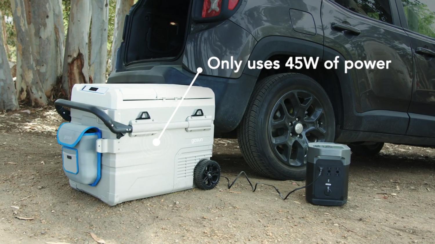 GoSun electric solar powered cooler GoSun electric solar powered cooler