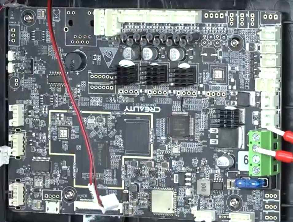 Take out the faulty mainboard