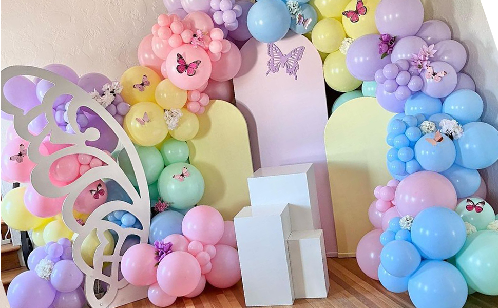 pastel balloons colorful pastel balloons pastel balloons garland arch kit