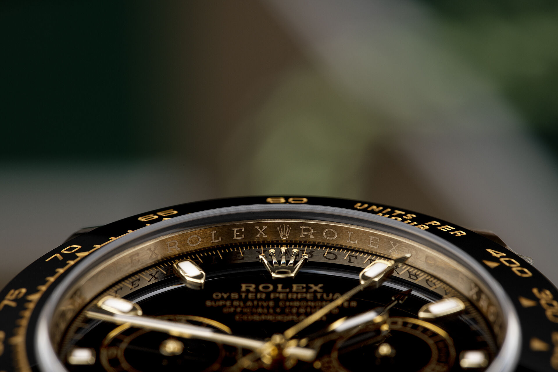 ref 116518LN | Yellow Gold Oysterflex | Rolex Cosmograph Daytona