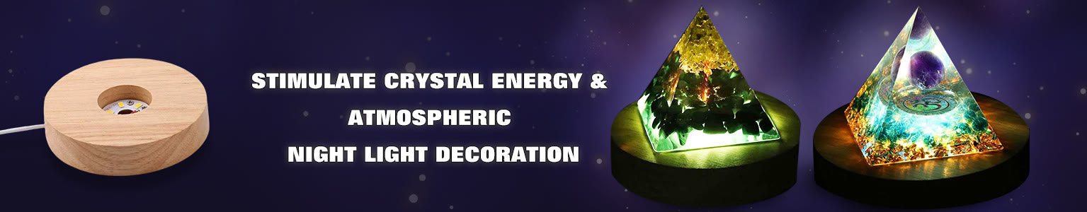 Stimulate Crystal Energy & Atmospheric Night Light Decoration