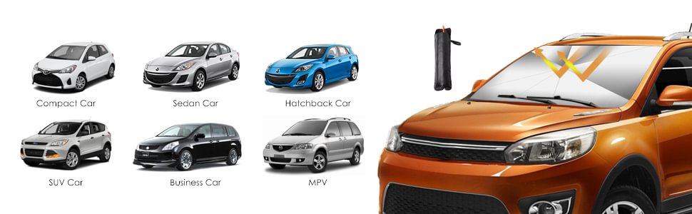 Autó szélvédő napernyő