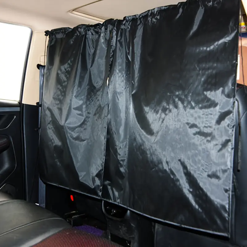   car curtain set 95 sun blocking privacy shades for rear side windows   suv sunshade for camping and road trips details 4