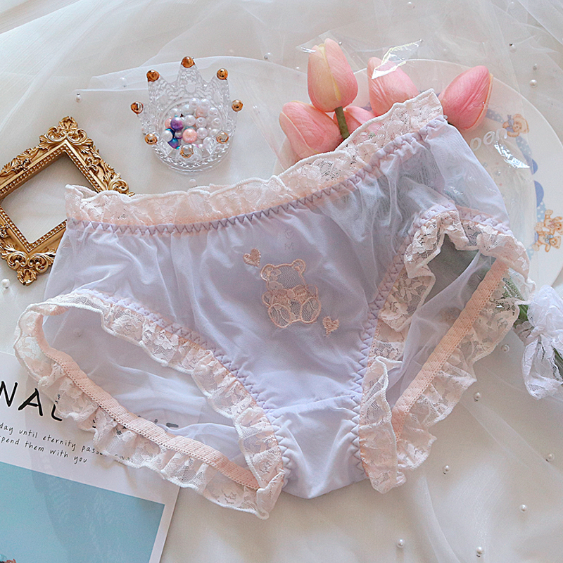Sweet and pure lace panties