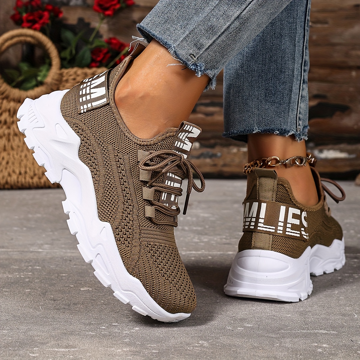 🔥Last Day Promotion 50% OFF - Women's Comfortable Breathable & Lightweight Slip-On Sneakers