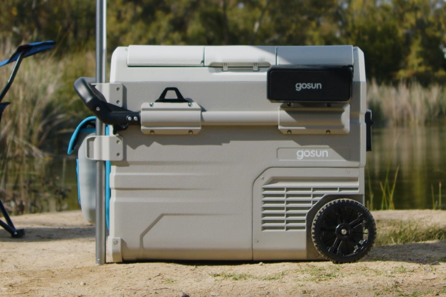 GoSun electric solar powered cooler GoSun electric solar powered cooler