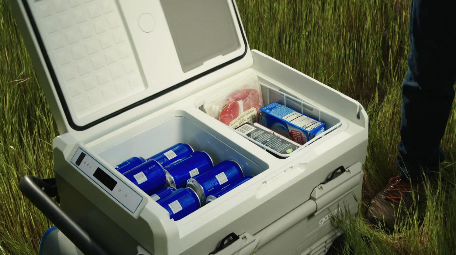 GoSun electric solar powered cooler GoSun electric solar powered cooler