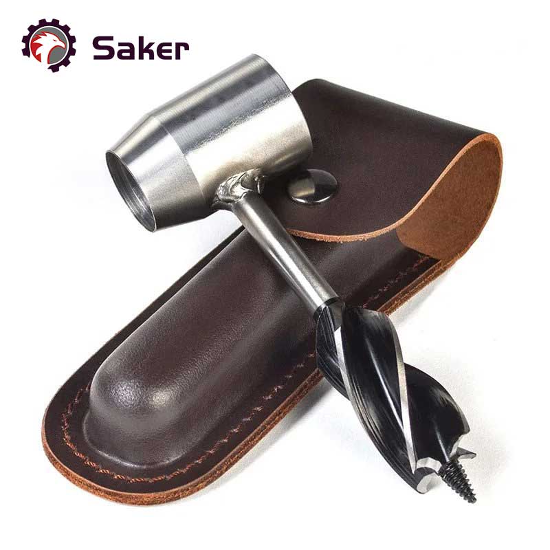 Saker Bushcraft Hand Auger Wrench,Survival Tools for Bushcraft