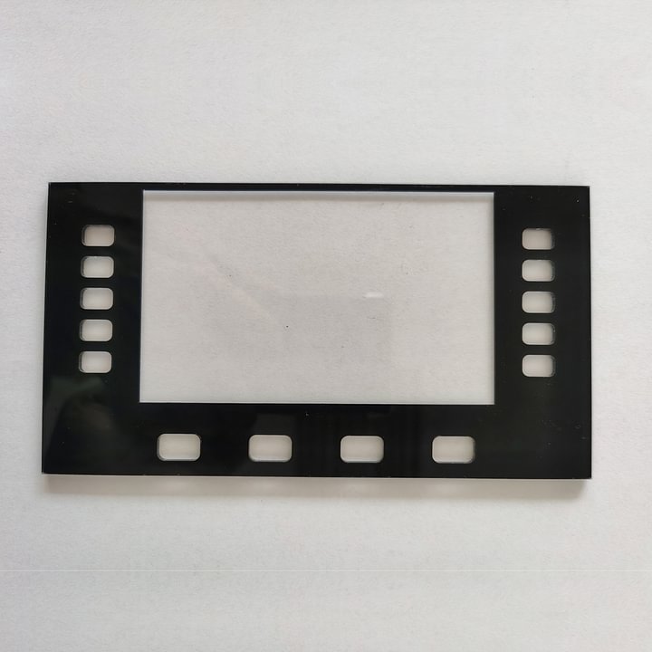 8841 clear LCD cover with sticker